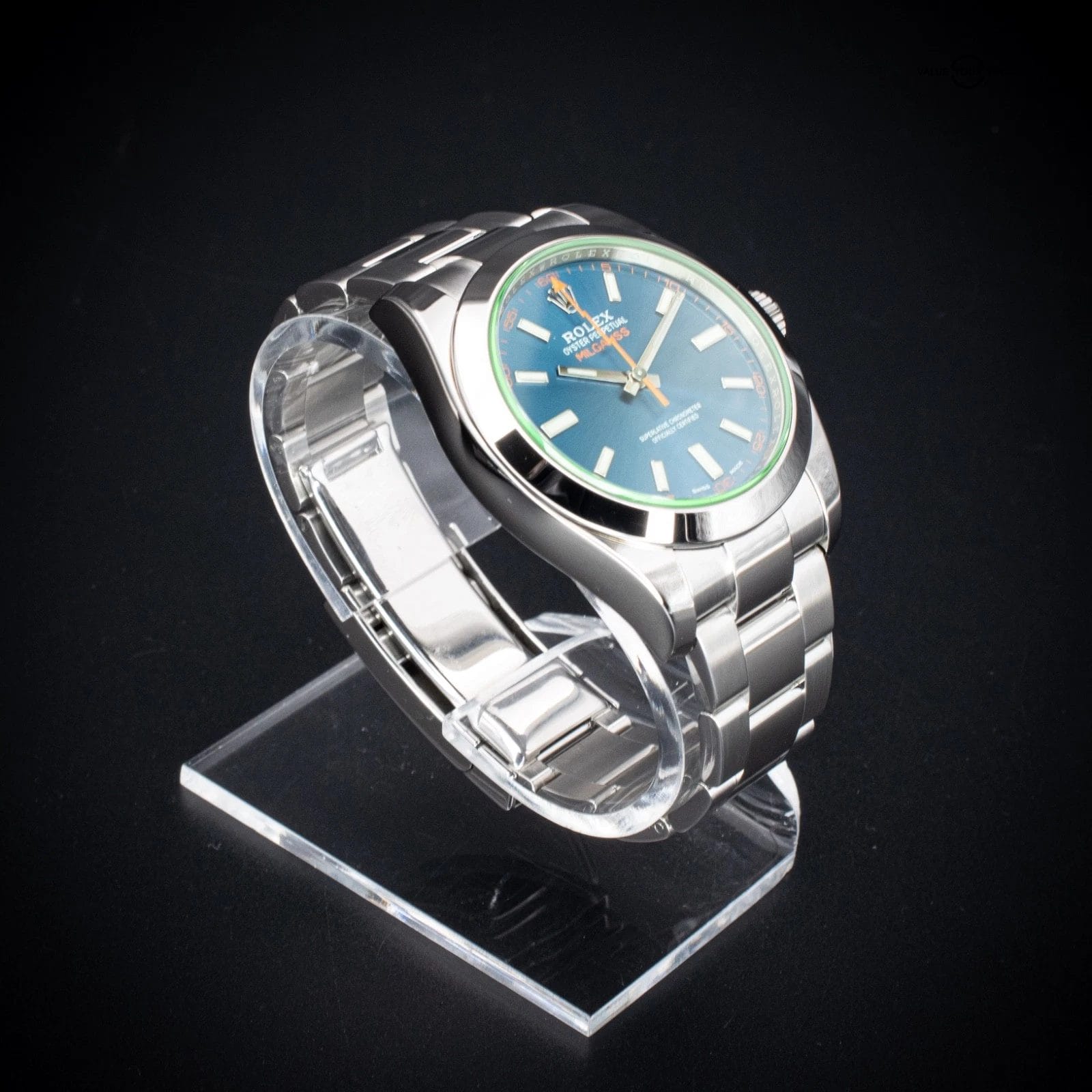 Rolex Oyster Perpetual Milgauss 40mm Blue Dial, Ref. 116400GV w/ B&P - Image 15