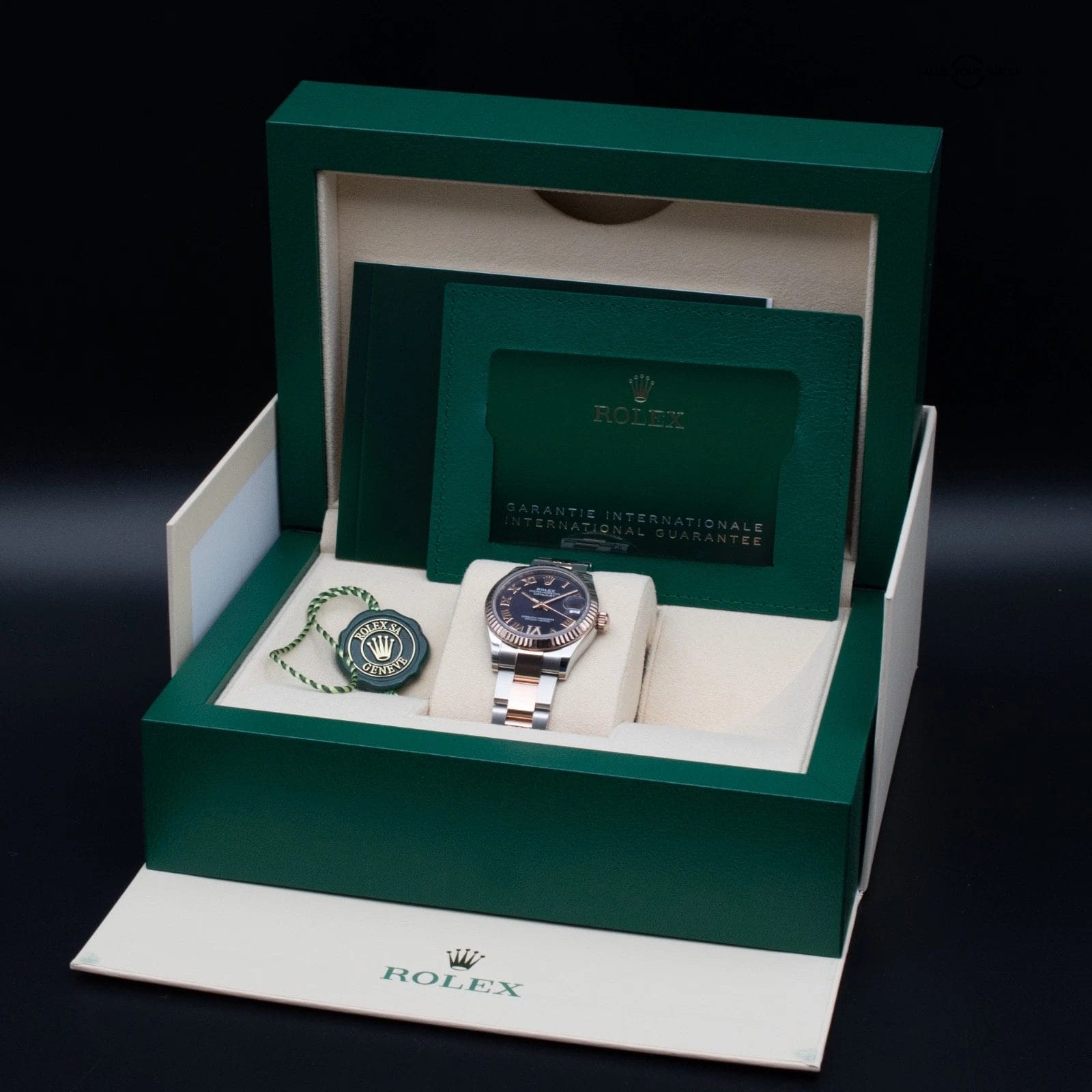 Rolex Datejust 31mm Aubergine Pave Dial, Ref. 278271 w/ B&P - Image 5