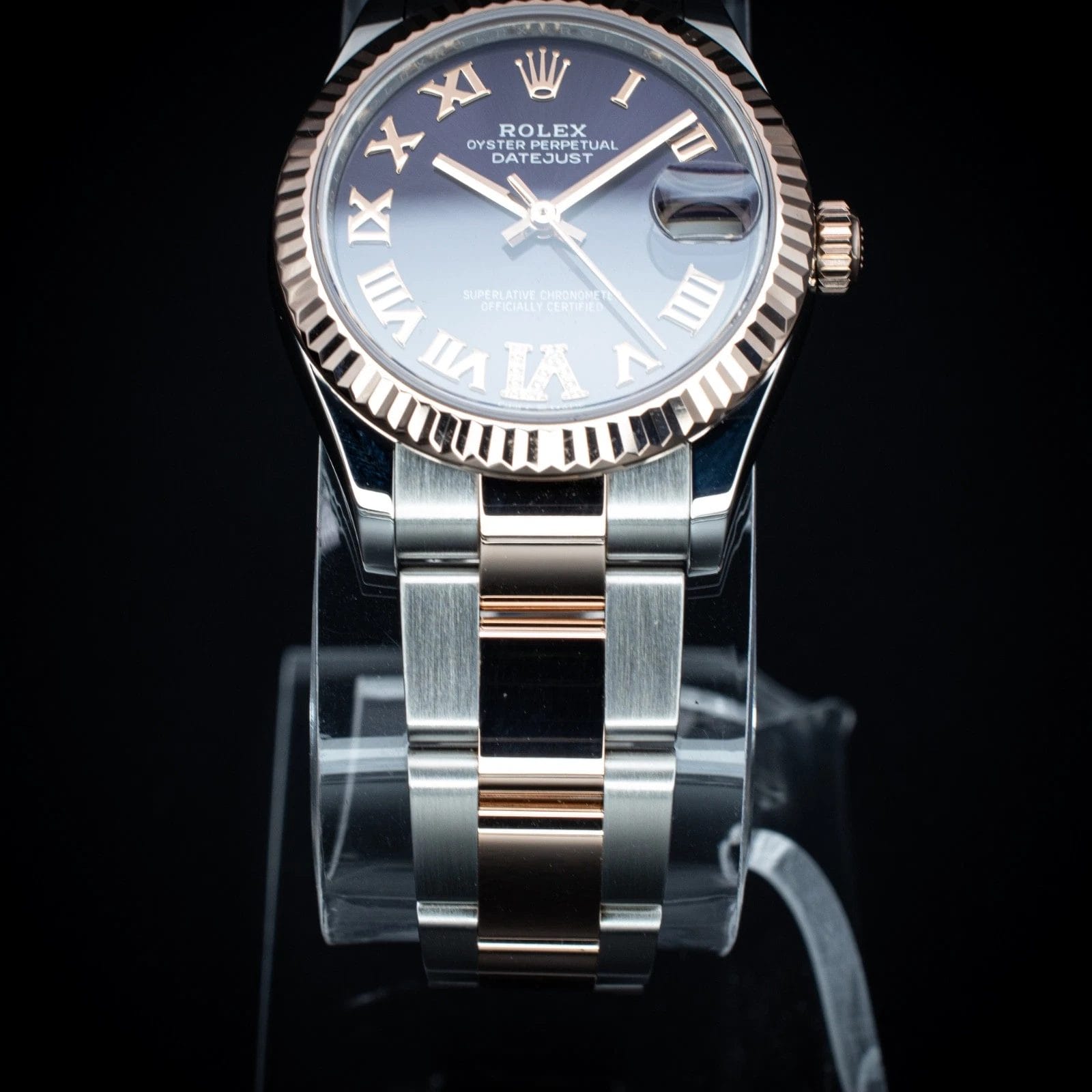 Rolex Datejust 31mm Aubergine Pave Dial, Ref. 278271 w/ B&P - Image 8