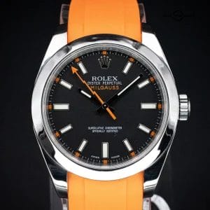 Rolex Oyster Perpetual Milgauss 40mm Black Dial, Ref. 116400 with B&P