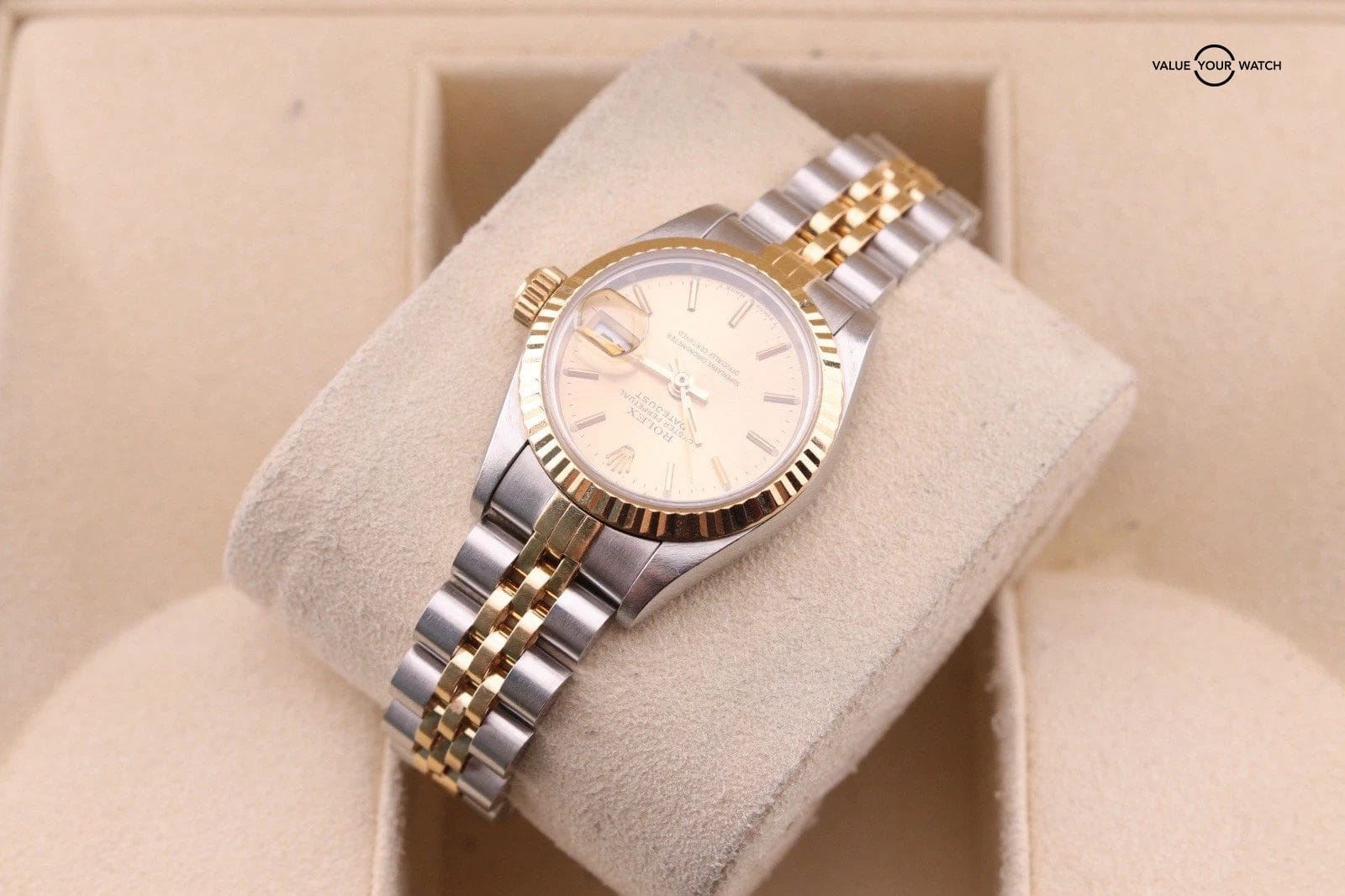 Ladies Rolex Datejust 26mm | ref 69173 | watch only | 18kt Gold x Steel - Image 10