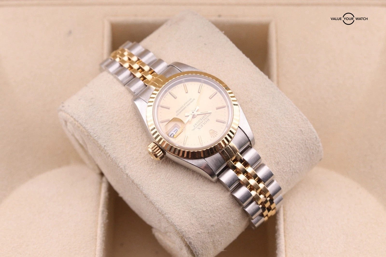 Ladies Rolex Datejust 26mm | ref 69173 | watch only | 18kt Gold x Steel - Image 12