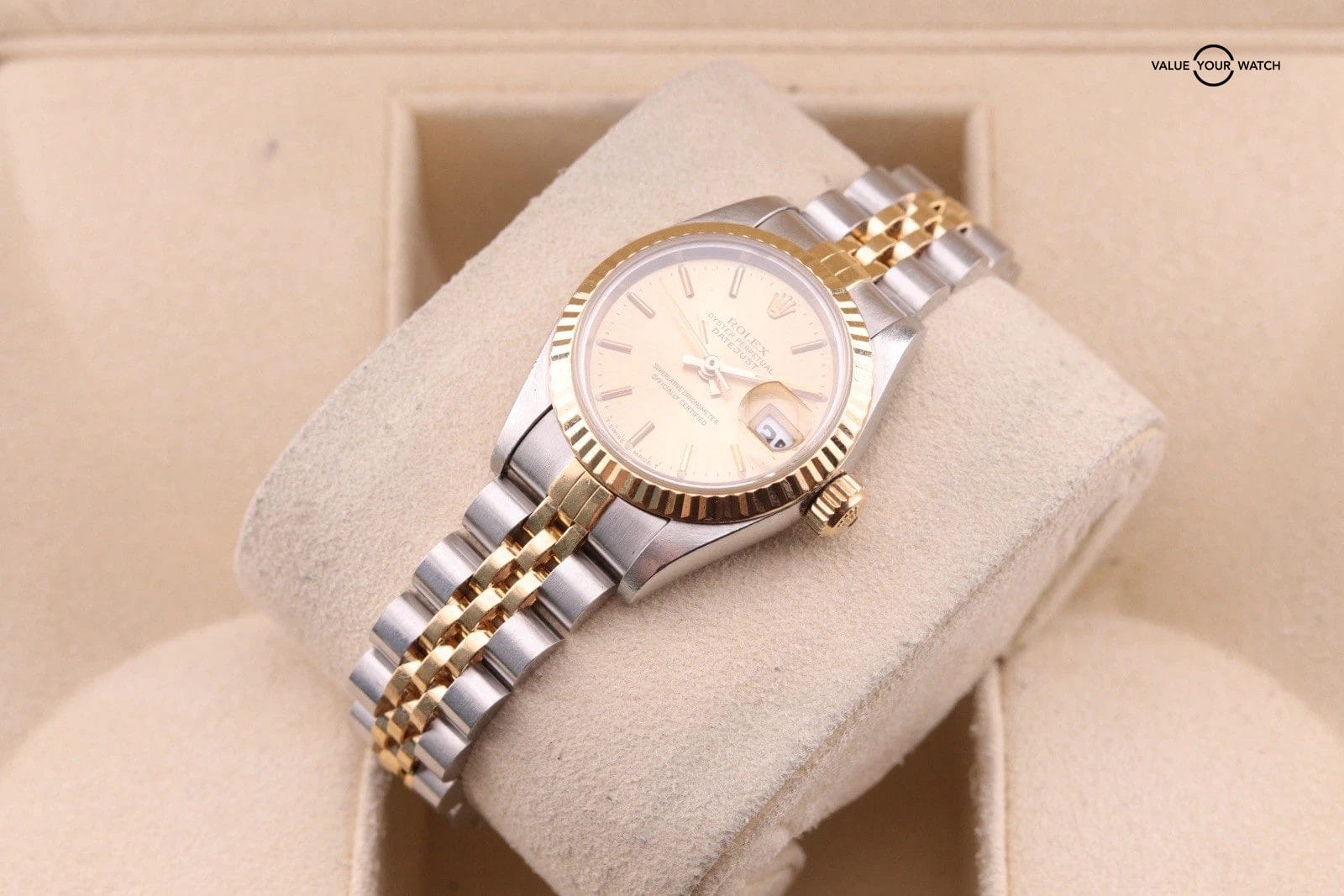 Ladies Rolex Datejust 26mm | ref 69173 | watch only | 18kt Gold x Steel - Image 14