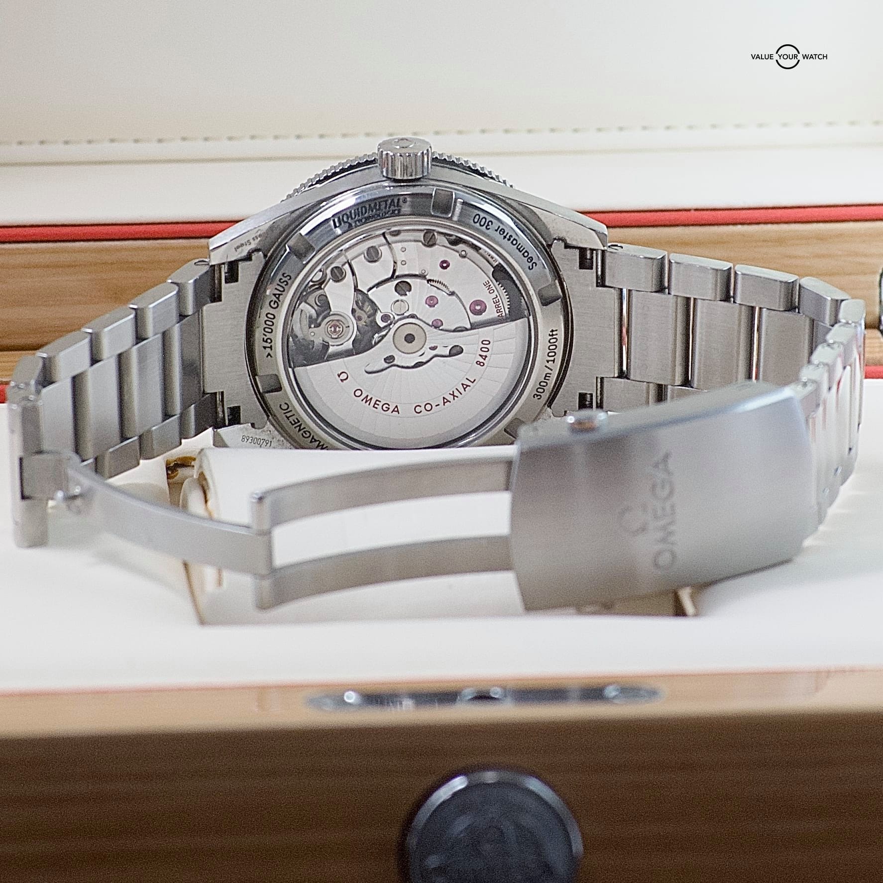 OMEGA Seamaster 41mm Auto sandwich Black Dial 23330412101001 ***USA SELLER****** - Image 6