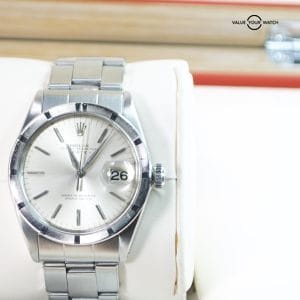 vintage ROLEX Date 1501 34mm Steel watch Silver Dial *****USA SELLER *****