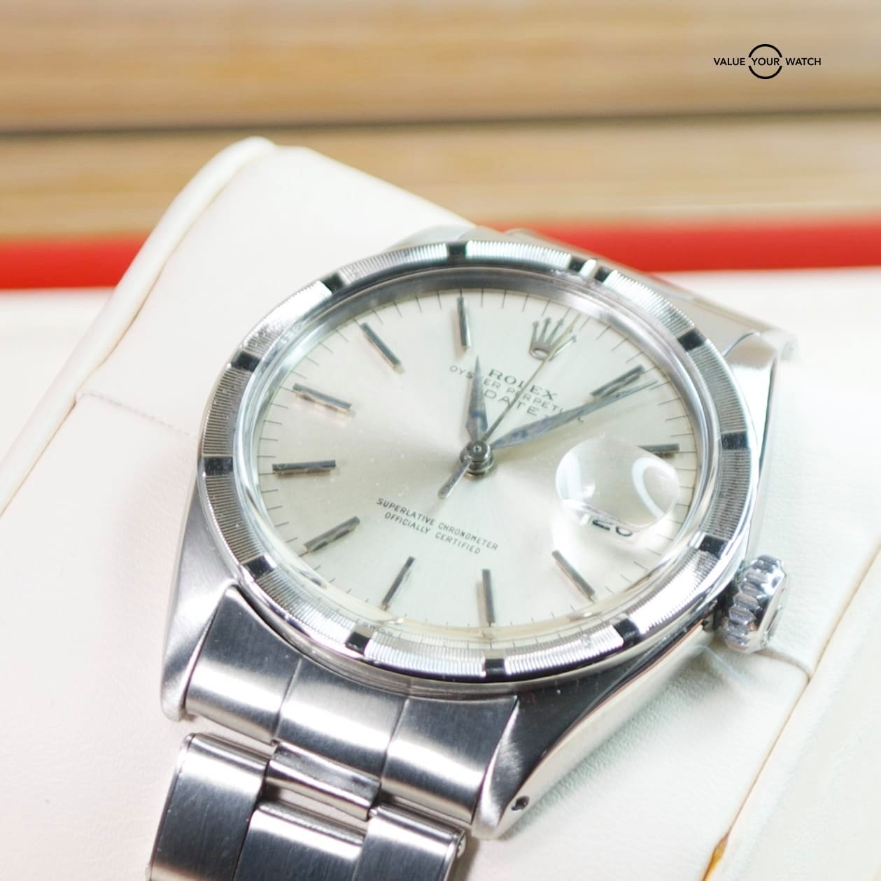 vintage ROLEX Date 1501 34mm Steel watch Silver Dial *****USA SELLER ***** - Image 2