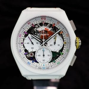 Zenith Defy El Primero 21 Chroma 49.9010.9004/01.R974 44MM Ceramic Skeleton Dial Full Set WARRANTY