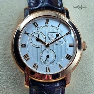 Audemars Piguet Jules Audemars 36mm Small Seconds, 18k Rose Gold Full Set!