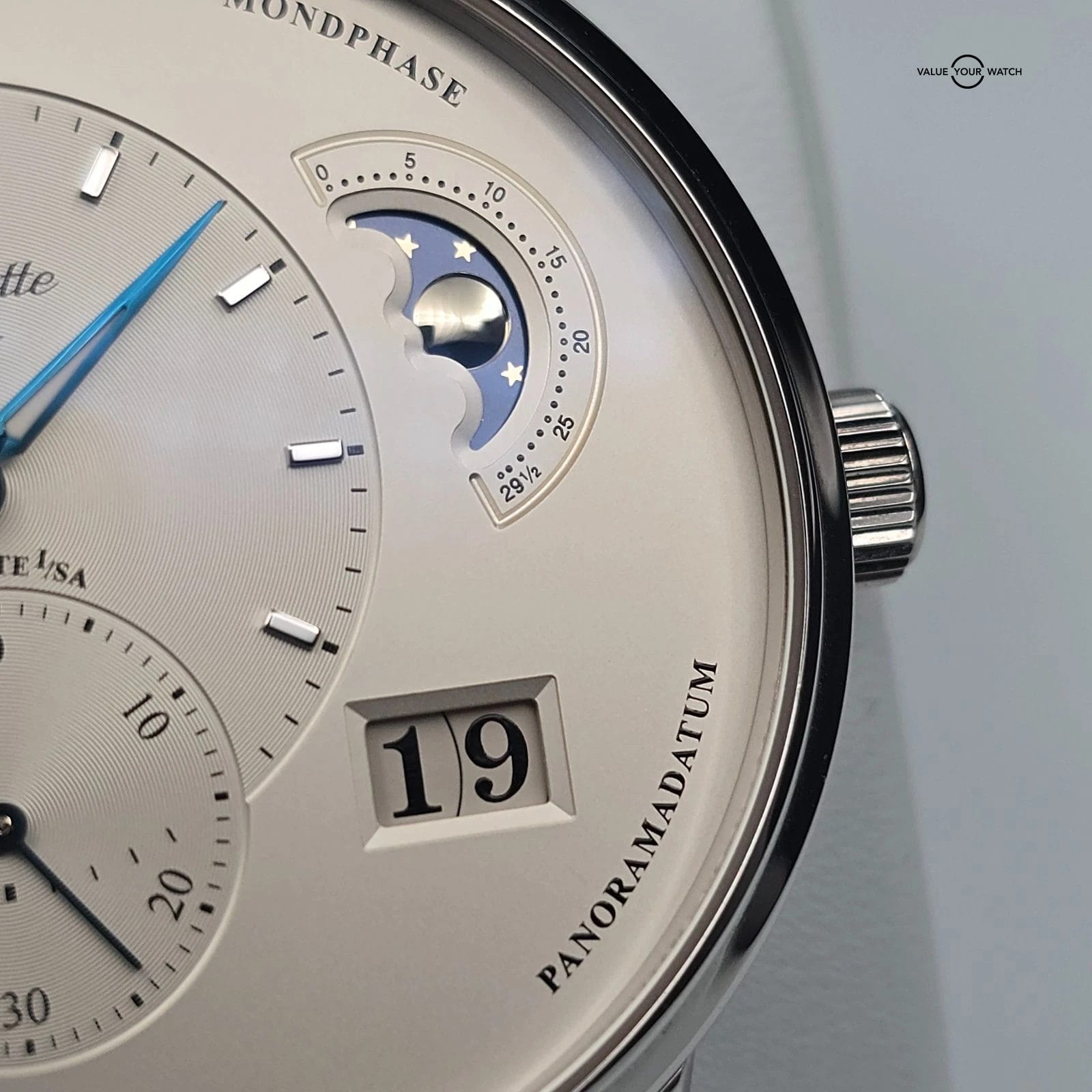 Glashutte Original PanomaticLunar moonphase in 40mm steel, box and papers! - Image 5