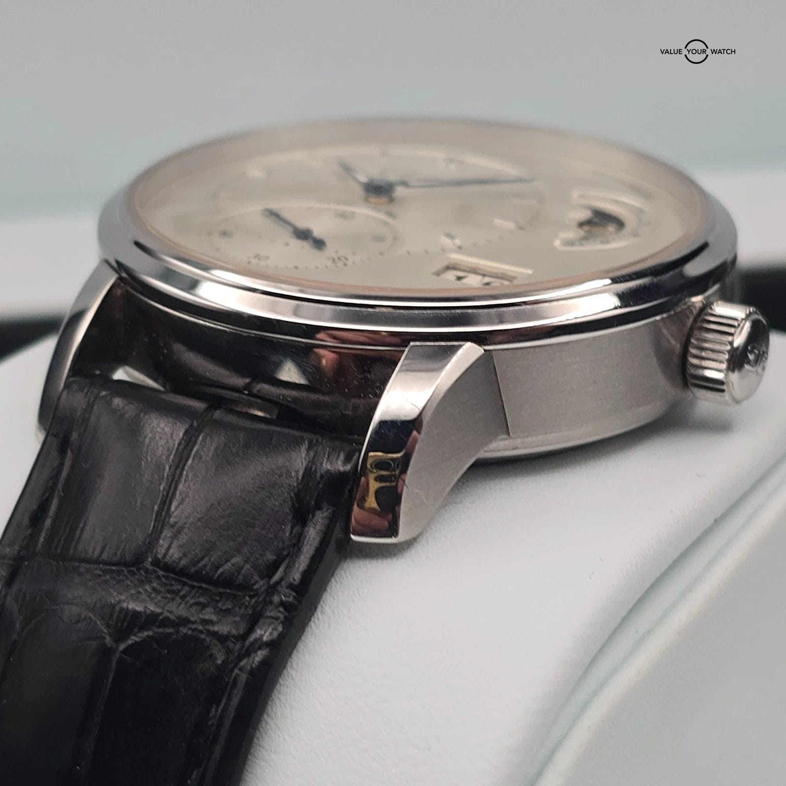 Glashutte Original PanomaticLunar moonphase in 40mm steel, box and papers! - Image 12