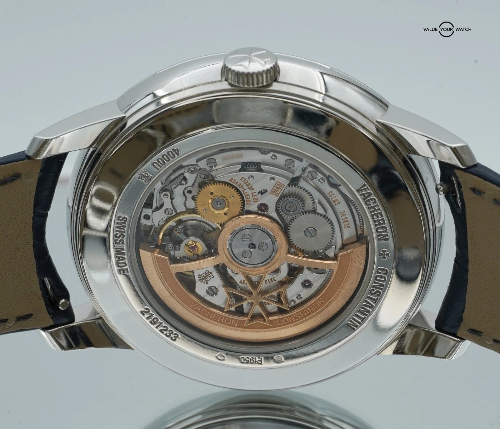 Vacheron Constantin Patrimony Retrograde Day-Date 4000U/000P-H003 Platinum 42.5 - Image 7