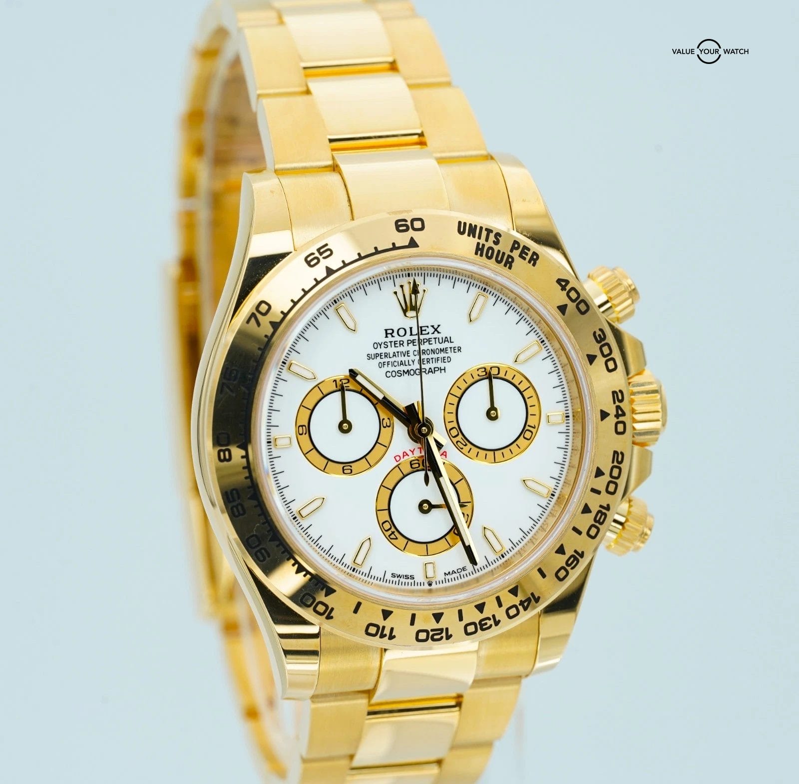 2024 Rolex Daytona 40mm White Dial 126508 18K Yellow Gold BOX/PAPERS! - Image 2