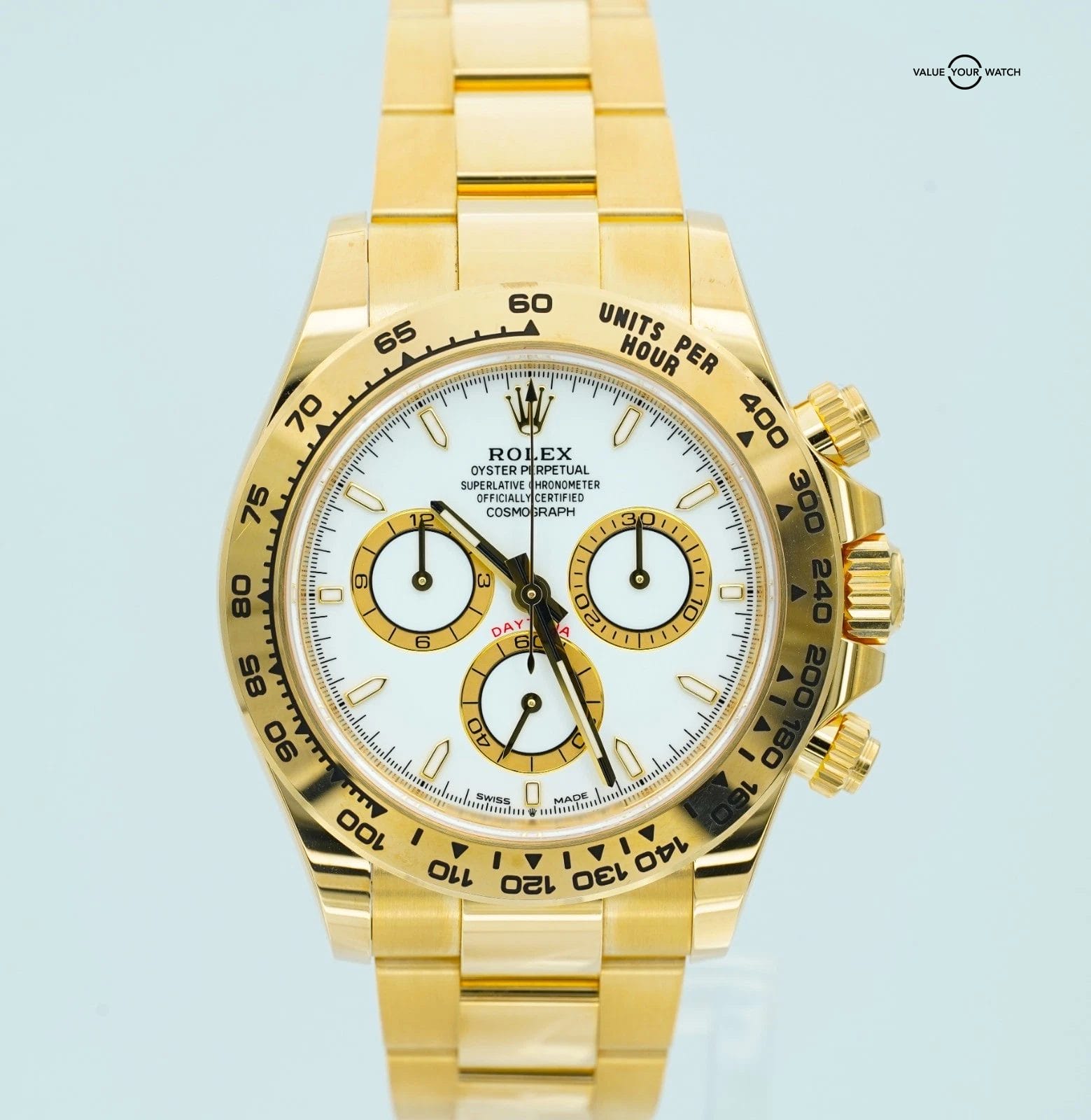 2024 Rolex Daytona 40mm White Dial 126508 18K Yellow Gold BOX/PAPERS!