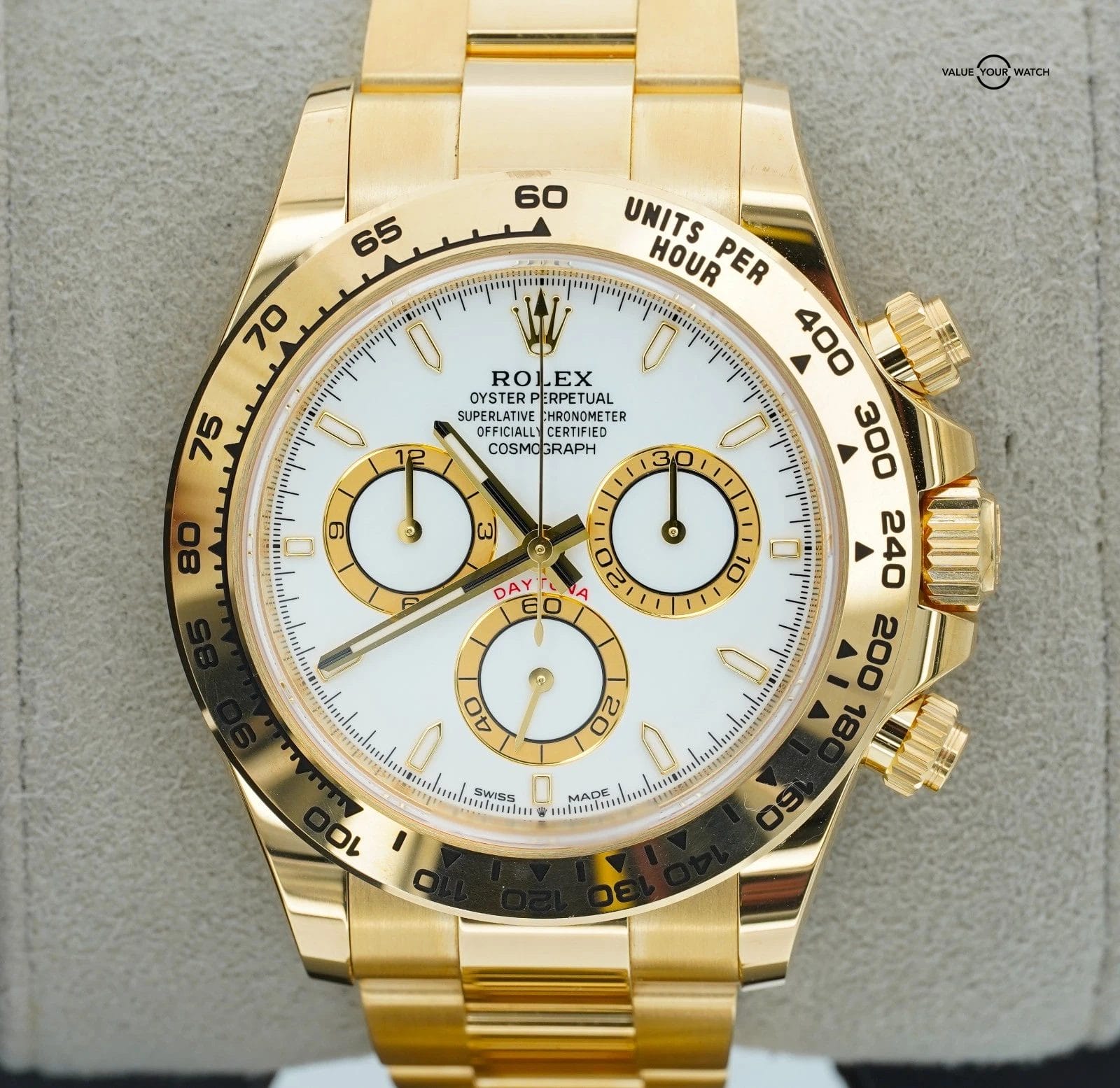 2024 Rolex Daytona 40mm White Dial 126508 18K Yellow Gold BOX/PAPERS! - Image 8