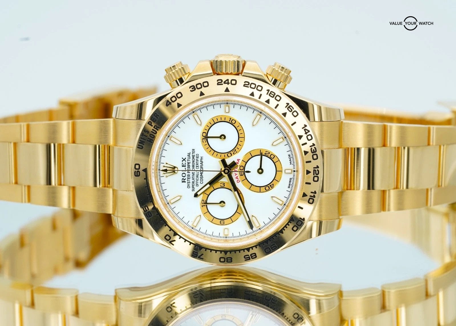 2024 Rolex Daytona 40mm White Dial 126508 18K Yellow Gold BOX/PAPERS! - Image 9