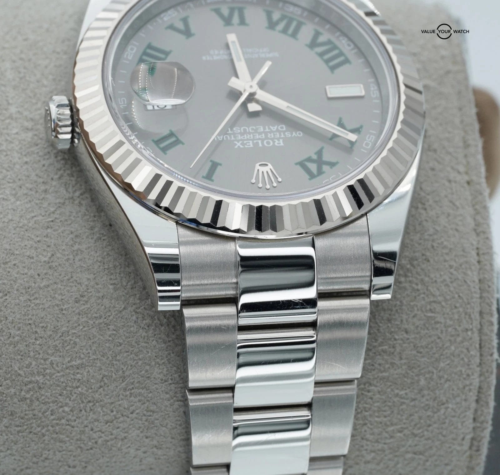 2022 Rolex Datejust 41mm Wimbledon 126334 Stainless Steel BOX/PAPERS! - Image 17