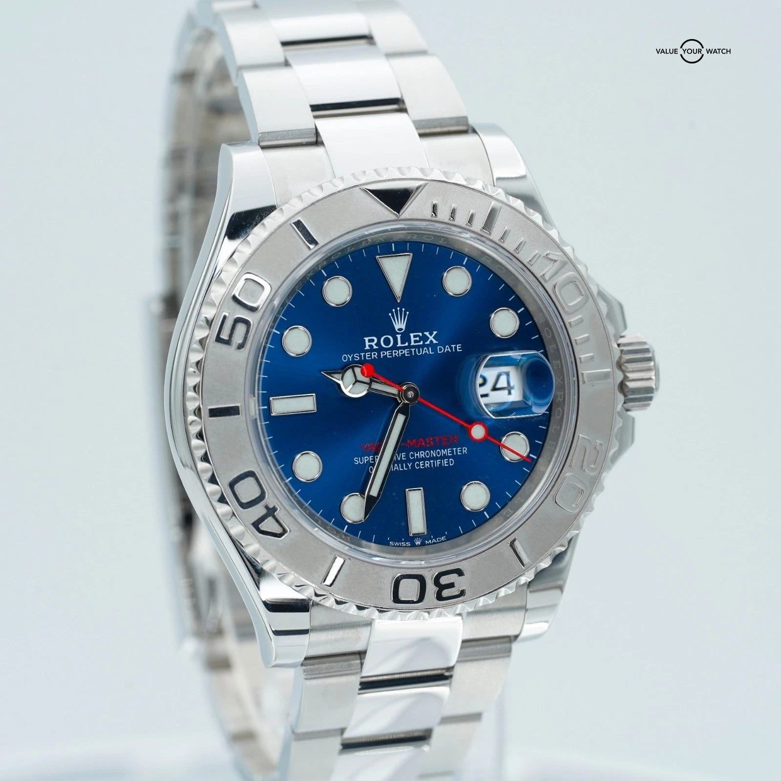 Rolex Yacht-Master 40mm 126622 Blue Dial Stainless Steel BOXES/PAPERS! - Image 3