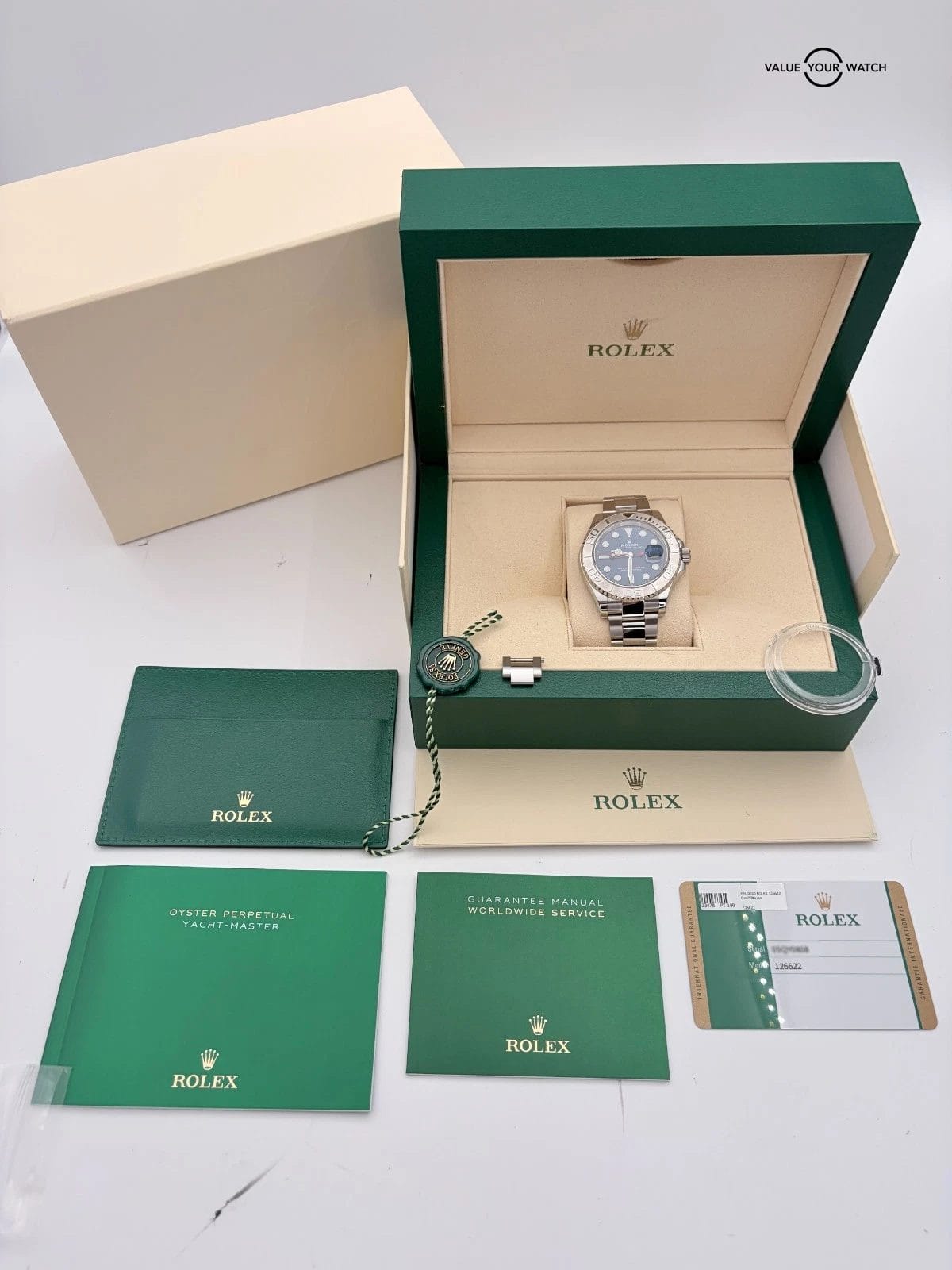 Rolex Yacht-Master 40mm 126622 Blue Dial Stainless Steel BOXES/PAPERS! - Image 4