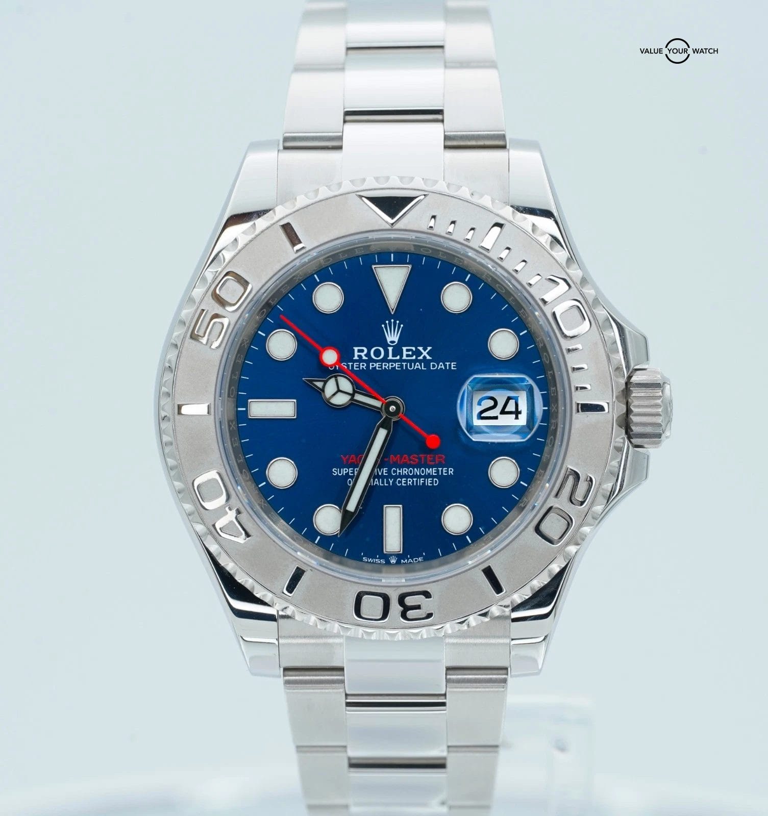Rolex Yacht-Master 40mm 126622 Blue Dial Stainless Steel BOXES/PAPERS! - Image 5