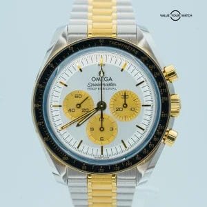 Omega Speedmaster Professional 18K Yellow Gold SS 310.20.42.50.02.001 BOX/CARDS!