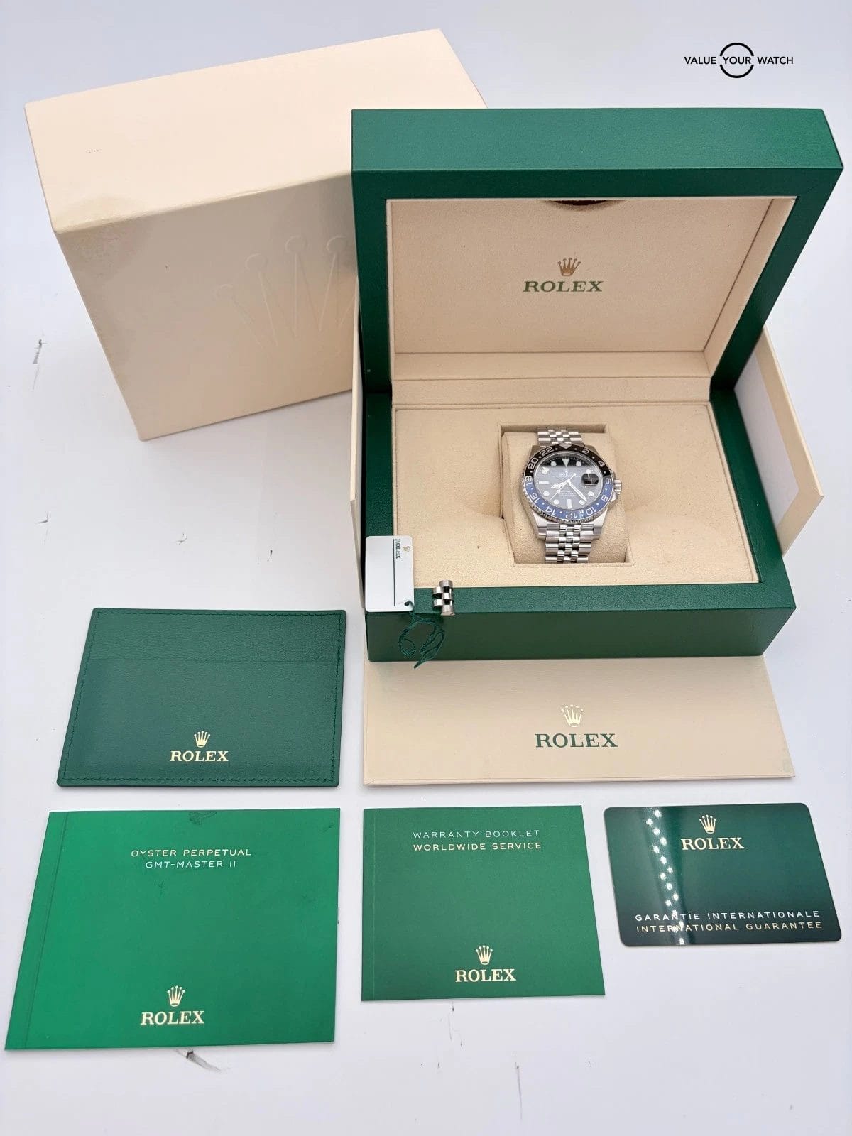 Rolex GMT Master II Batgirl Jubilee 126710BLNR BOXES/PAPERS! - Image 2