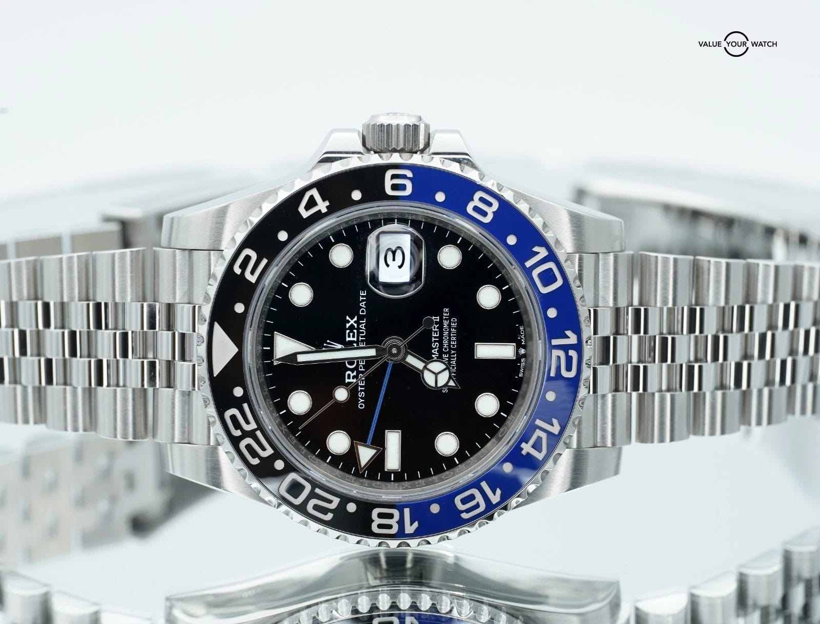 Rolex GMT Master II Batgirl Jubilee 126710BLNR BOXES/PAPERS! - Image 16