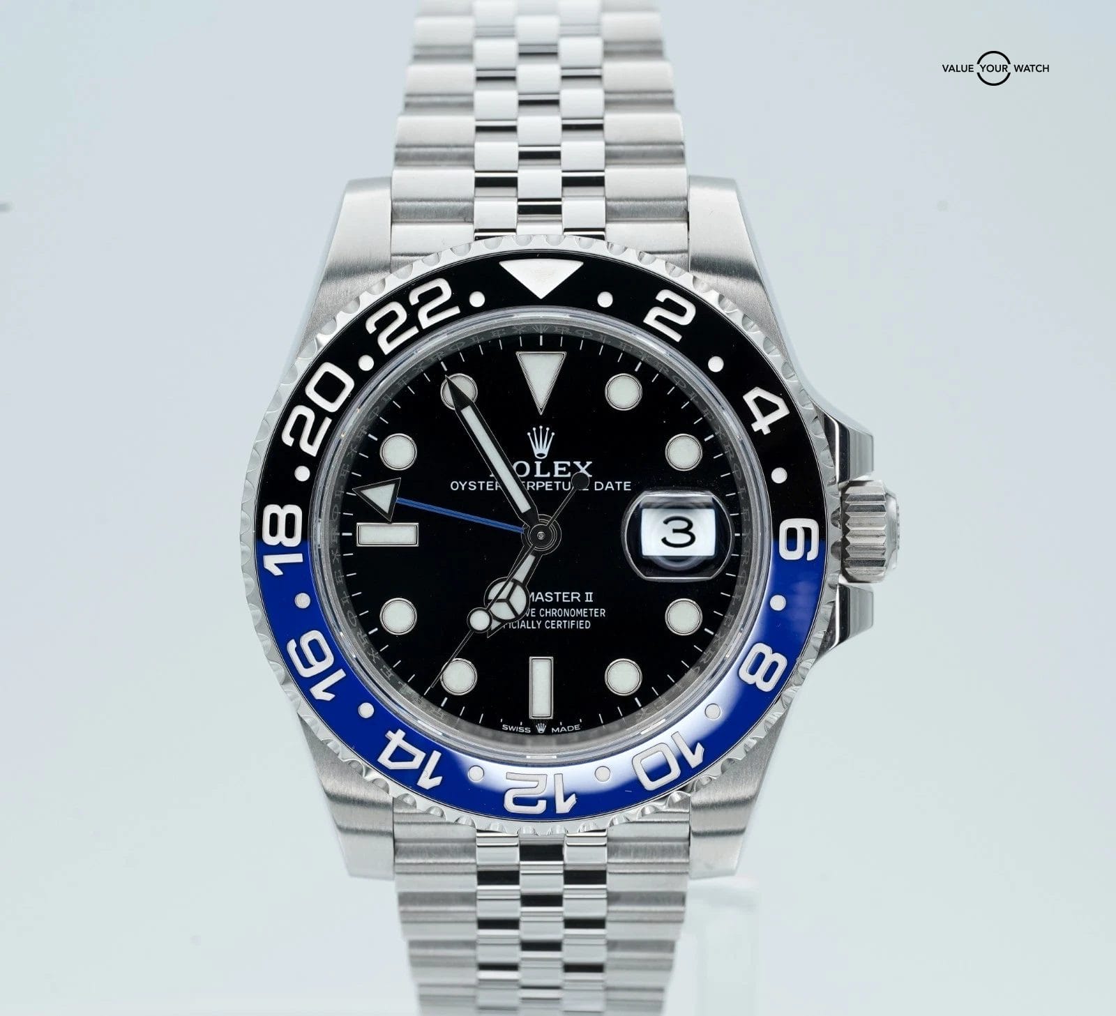 Rolex GMT Master II Batgirl Jubilee 126710BLNR BOXES/PAPERS! - Image 17