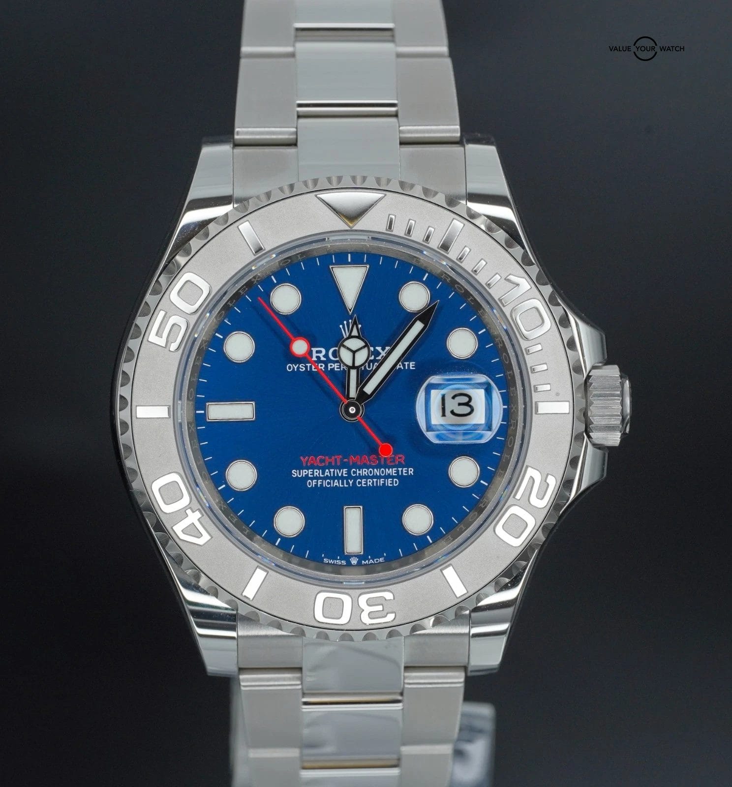 Rolex Yacht-Master 40mm 126622 Stainless Steel Blue Dial BOXES/PAPERS! - Image 2