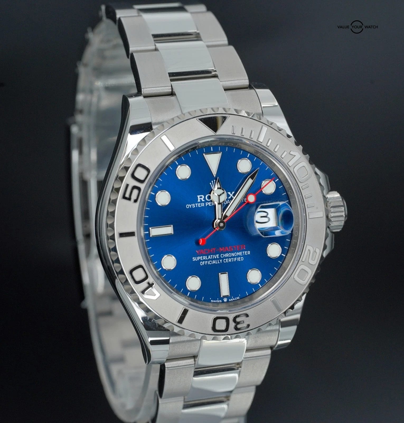 Rolex Yacht-Master 40mm 126622 Stainless Steel Blue Dial BOXES/PAPERS! - Image 5