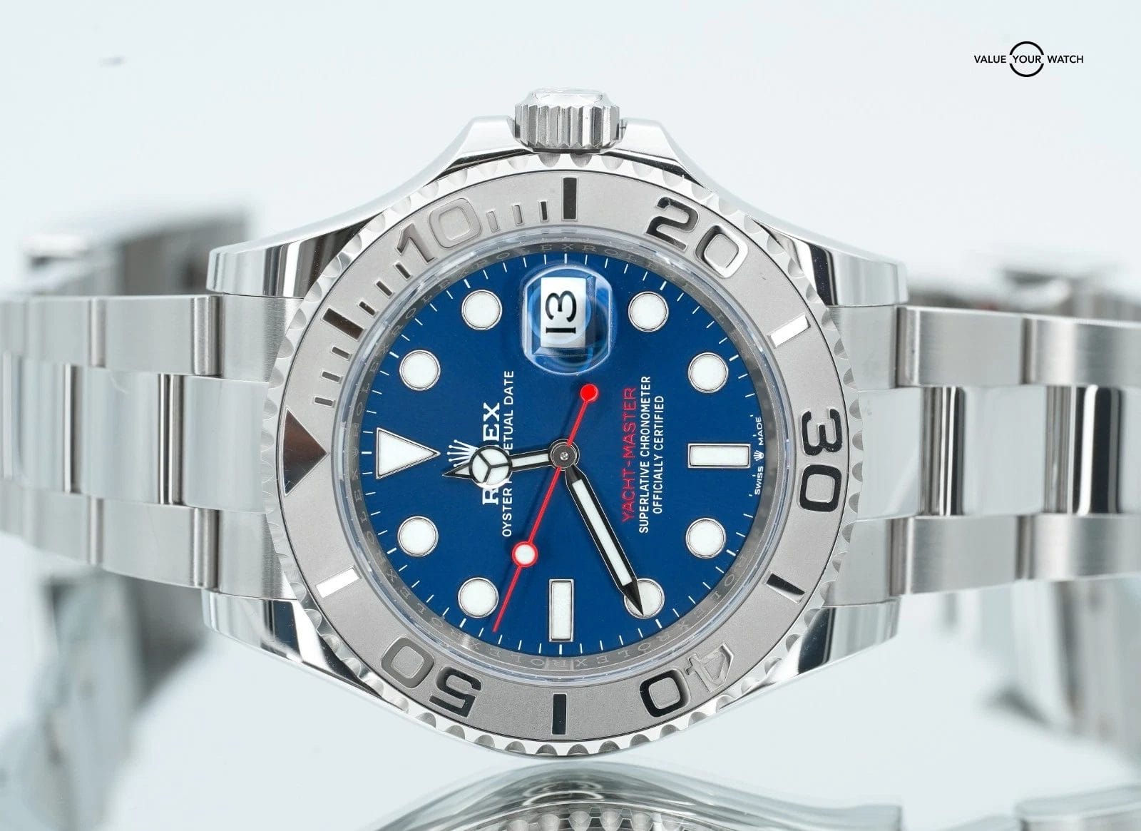 Rolex Yacht-Master 40mm 126622 Stainless Steel Blue Dial BOXES/PAPERS! - Image 8