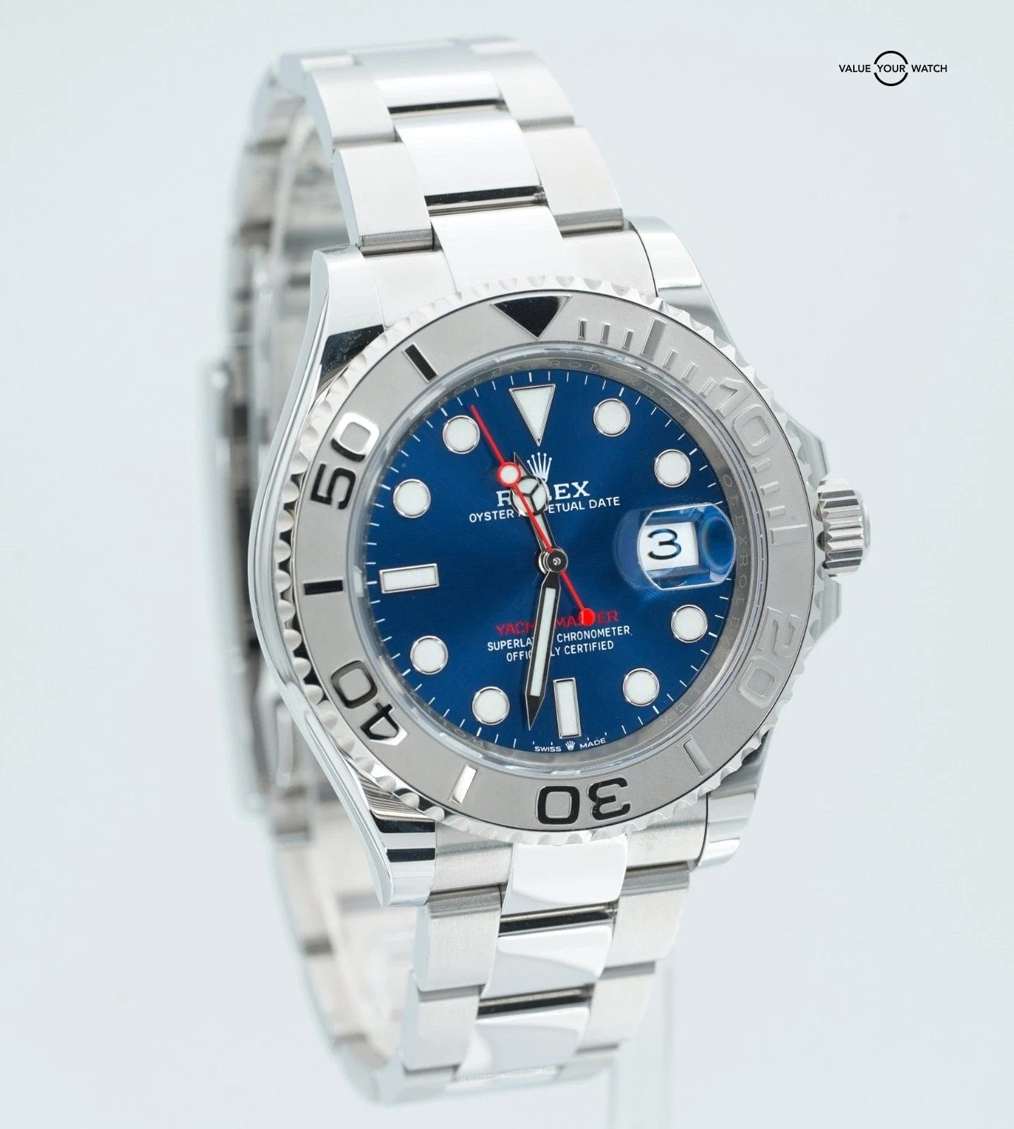 Rolex Yacht-Master 40mm 126622 Stainless Steel Blue Dial BOXES/PAPERS! - Image 10