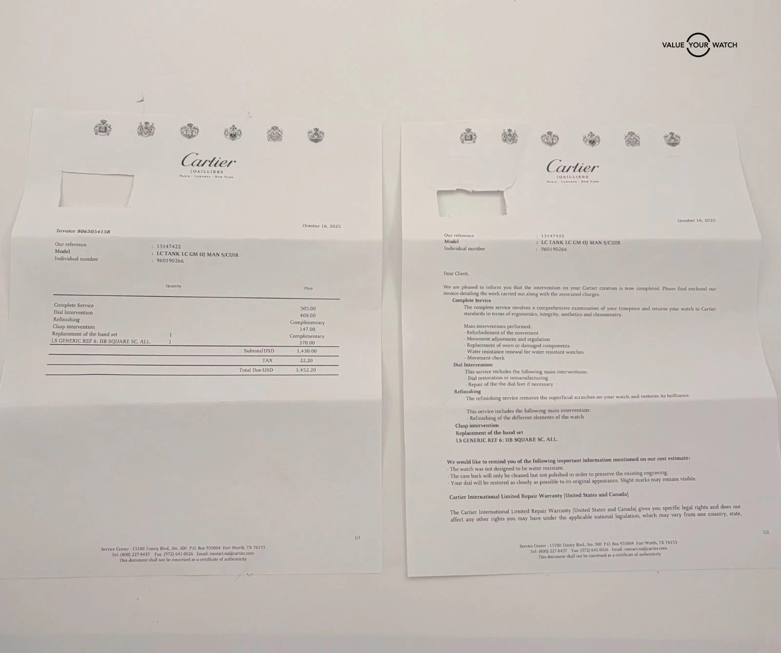 Cartier Tank Large Model PARIS DIAL Vintage 19070’s RARE!!! - Image 2