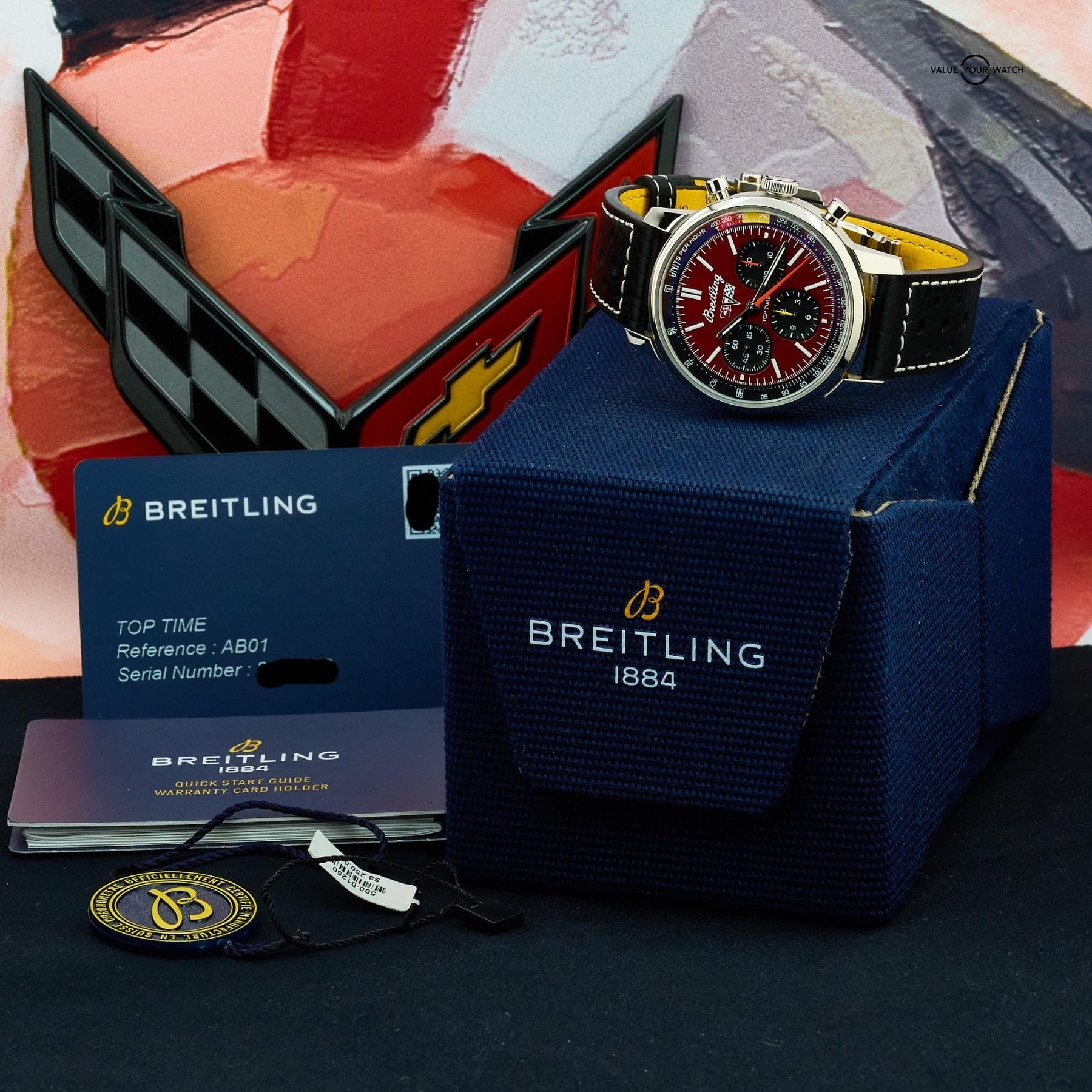 Breitling Top Time B01 Chevrolet Corvette – Ref. AB01761A1K1X1 – 41mm – Box & Papers - Image 2