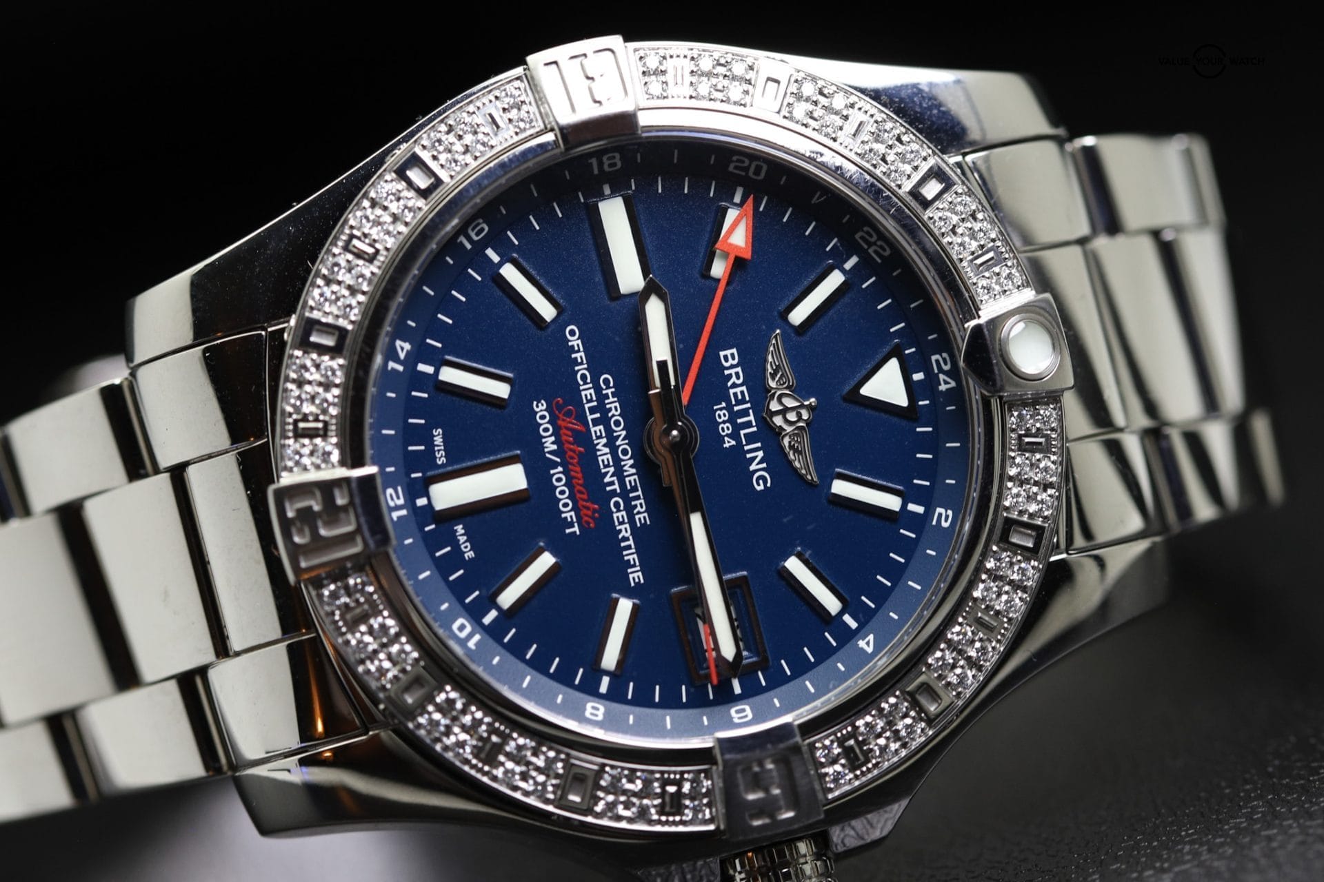 Breitling Avenger II GMT | Ref. A3239053/C872 | 43mm | OEM Diamond Bezel | Complete Set (2017) - Image 8