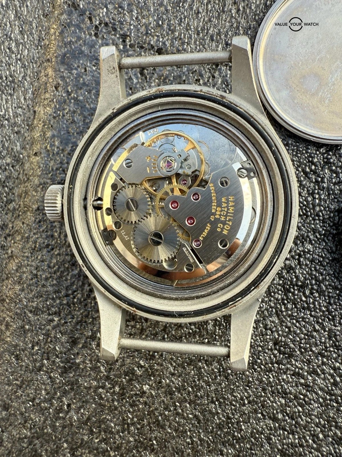 Ultra Rare Hamilton Navigation Vietnam Pilot Watch FAPD 5101 Type 1 Sept 1970 - Image 5