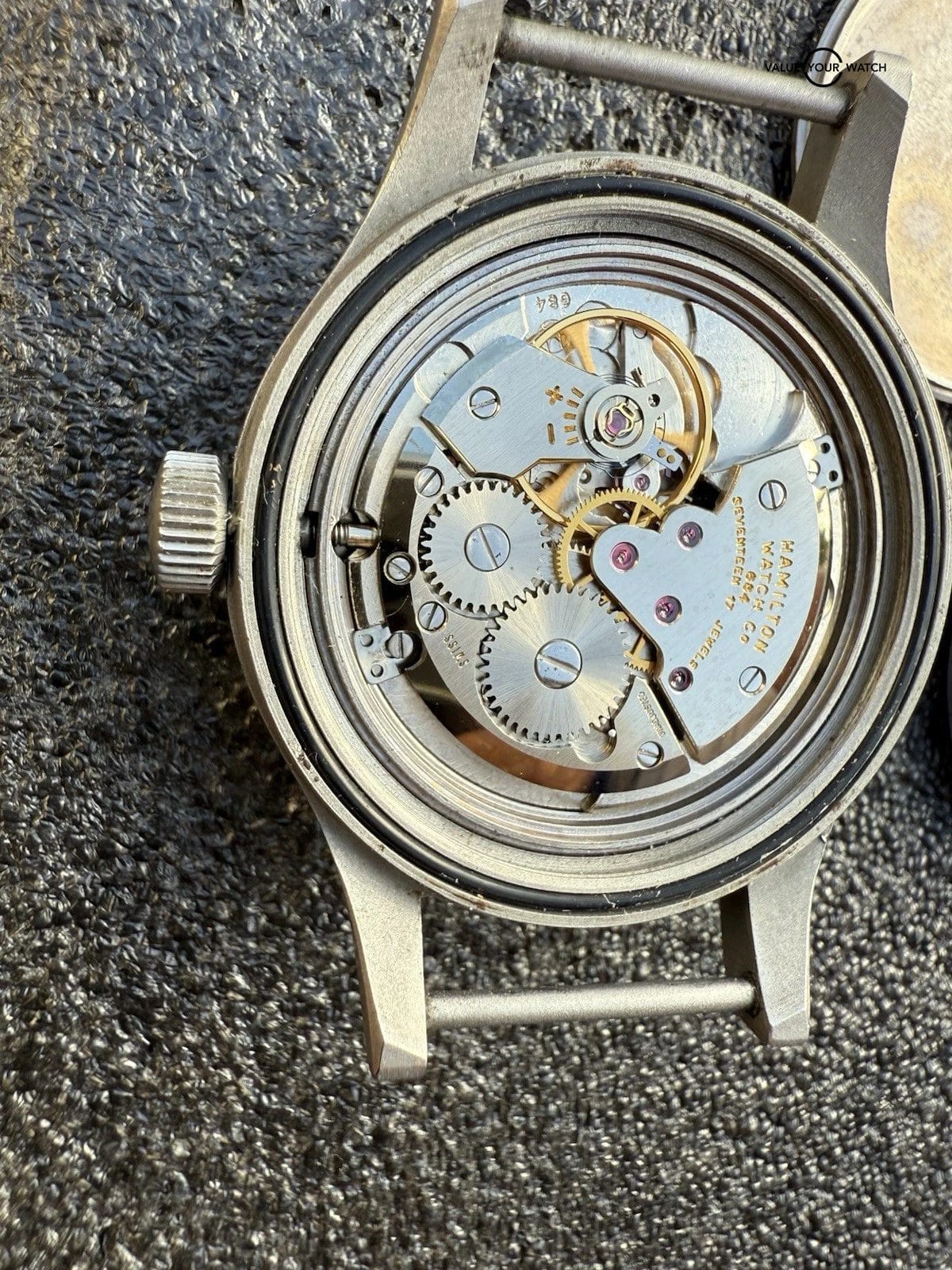 Ultra Rare Hamilton Navigation Vietnam Pilot Watch FAPD 5101 Type 1 Sept 1970 - Image 6