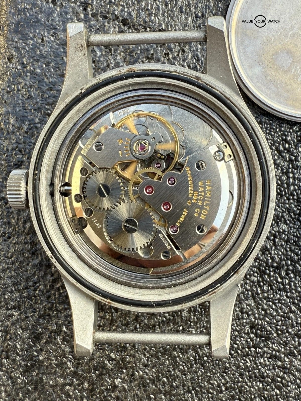 Ultra Rare Hamilton Navigation Vietnam Pilot Watch FAPD 5101 Type 1 Sept 1970 - Image 7