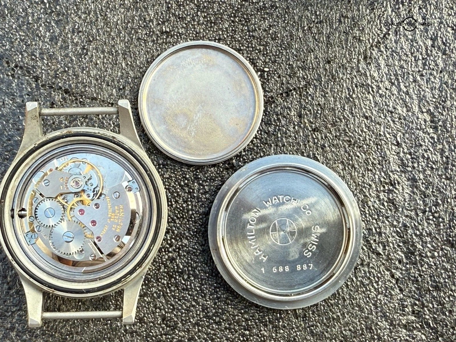 Ultra Rare Hamilton Navigation Vietnam Pilot Watch FAPD 5101 Type 1 Sept 1970 - Image 9