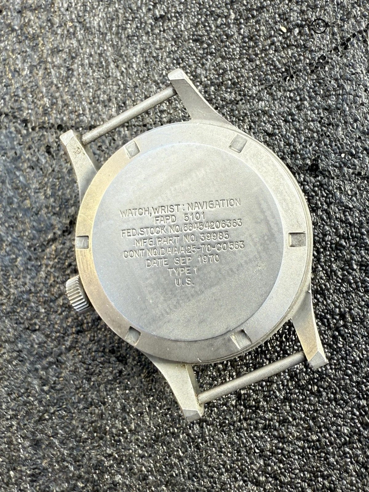 Ultra Rare Hamilton Navigation Vietnam Pilot Watch FAPD 5101 Type 1 Sept 1970 - Image 13