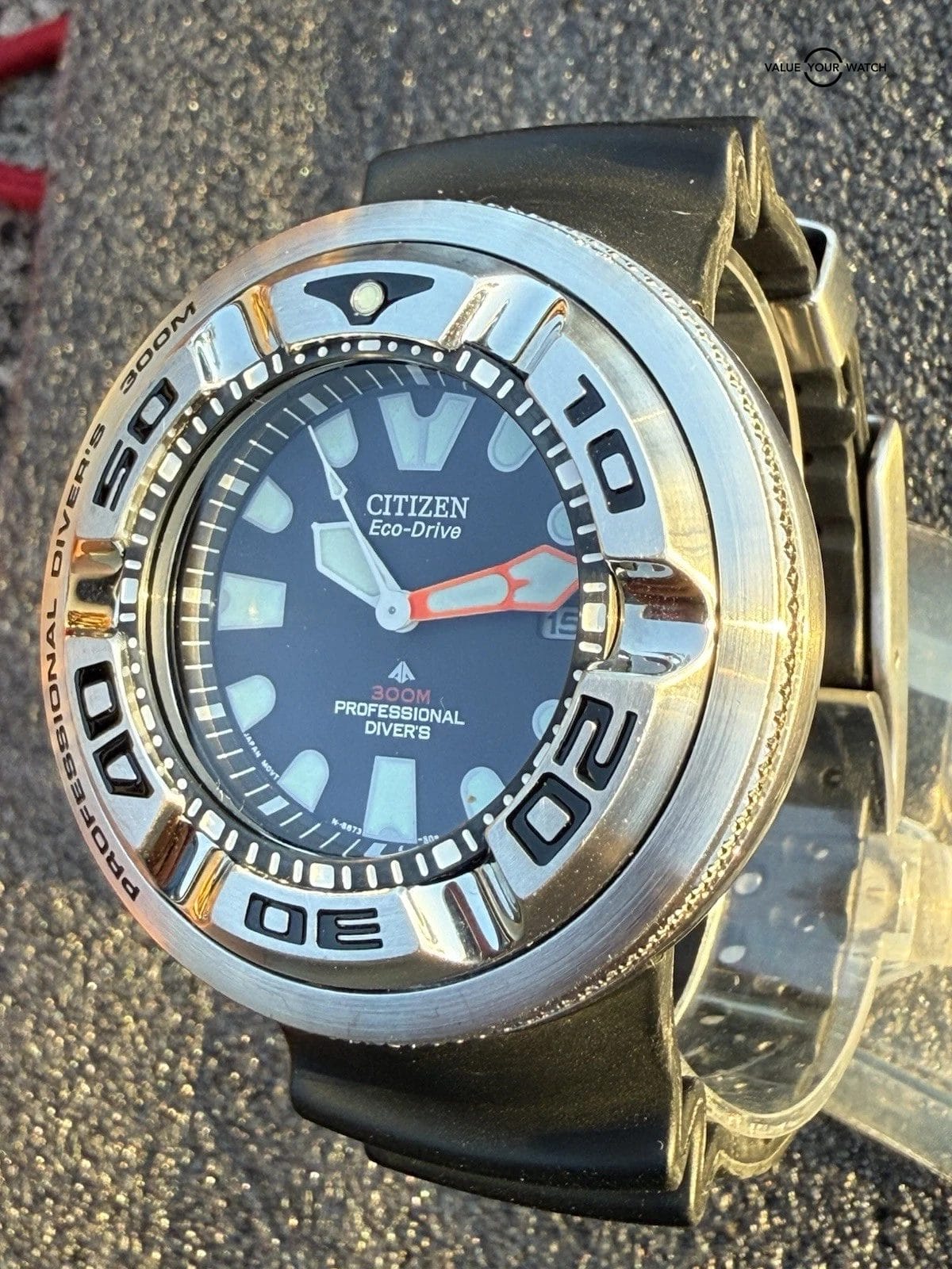 Citizen Ecozilla BJ8050-08E Eco-Drive Promaster Professional Diver Watch Extras - Image 5