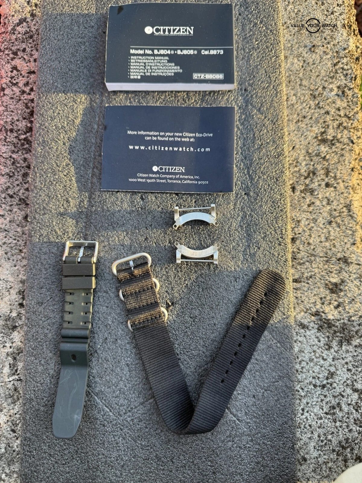 Citizen Ecozilla BJ8050-08E Eco-Drive Promaster Professional Diver Watch Extras - Image 13