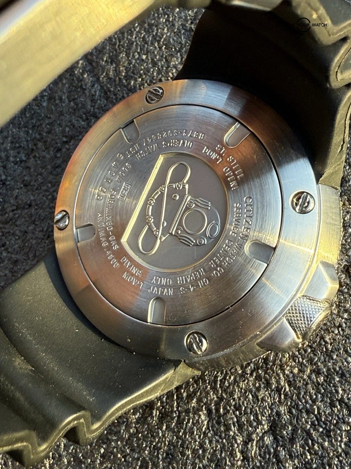 Citizen Ecozilla BJ8050-08E Eco-Drive Promaster Professional Diver Watch Extras - Image 15