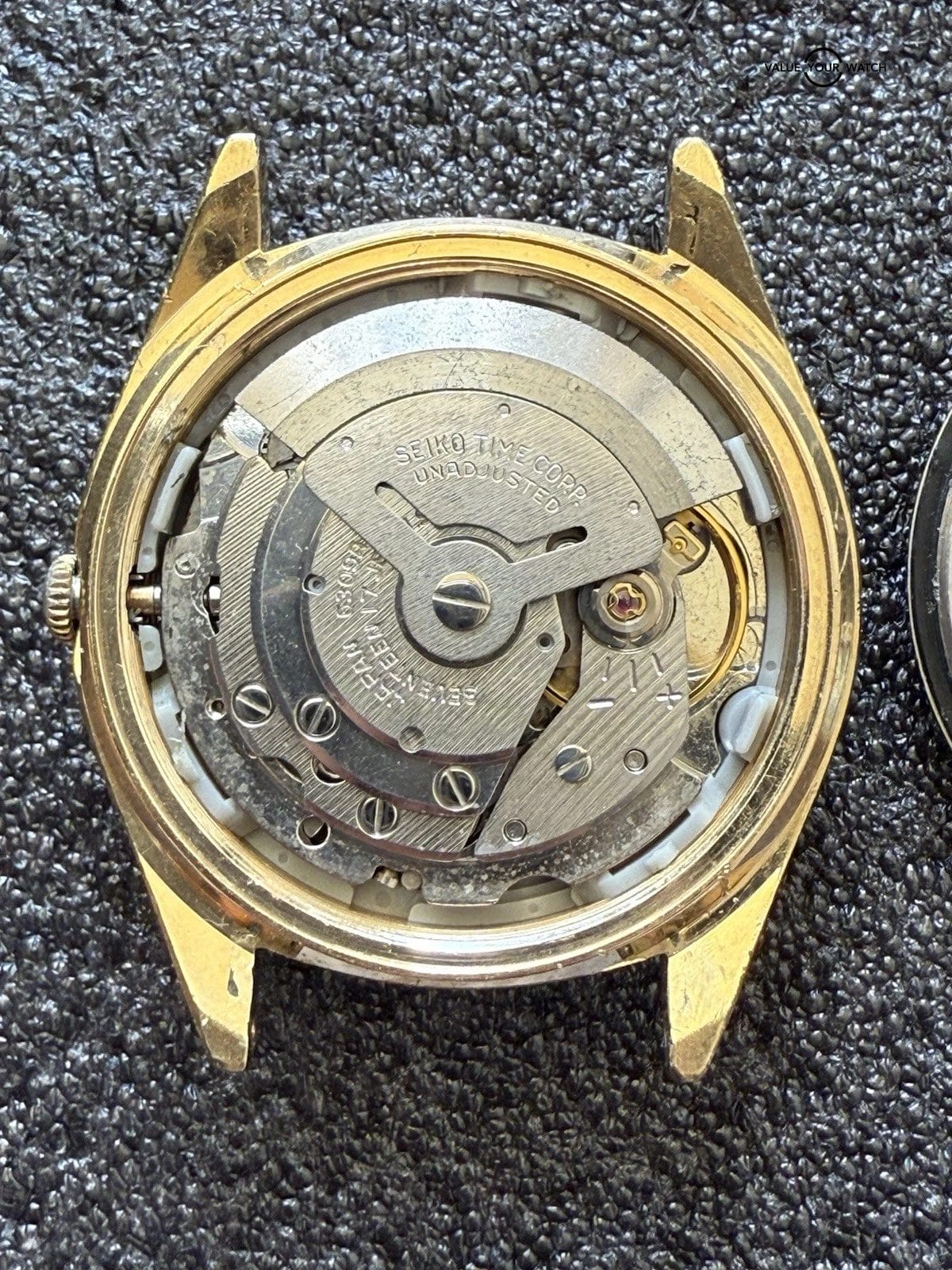 Vintage Seiko Automatic 17 Jewels 6309-7149 Watch Brown Dial Estate Sale Runs - Image 8