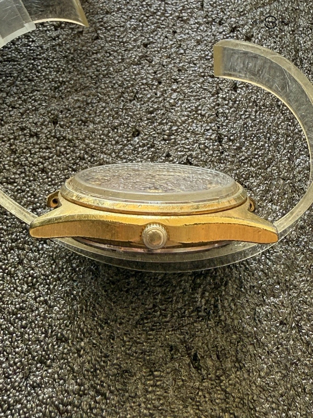 Vintage Seiko Automatic 17 Jewels 6309-7149 Watch Brown Dial Estate Sale Runs - Image 14