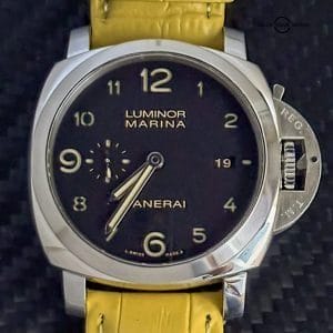 [WTS] PANERAI Luminor Marina 1950 PAM 359 – Box, Tools & Booklet – Good Condition – OEM Yellow Leather Strap