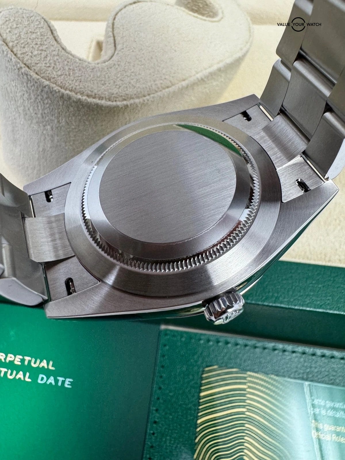 True Unworn 2024 Green Dial Oyster Perpetual 41 Steel Box Papers Rolex - Image 2