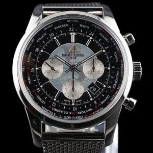 Breitling Transocean Unitime AB0510 – World Time Chronograph B05 w/Extra Strap