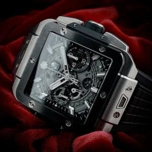 HUBLOT Square Bang Unico, Titanium Ceramic, 821.NM.0170.RX – Full Collector Set
