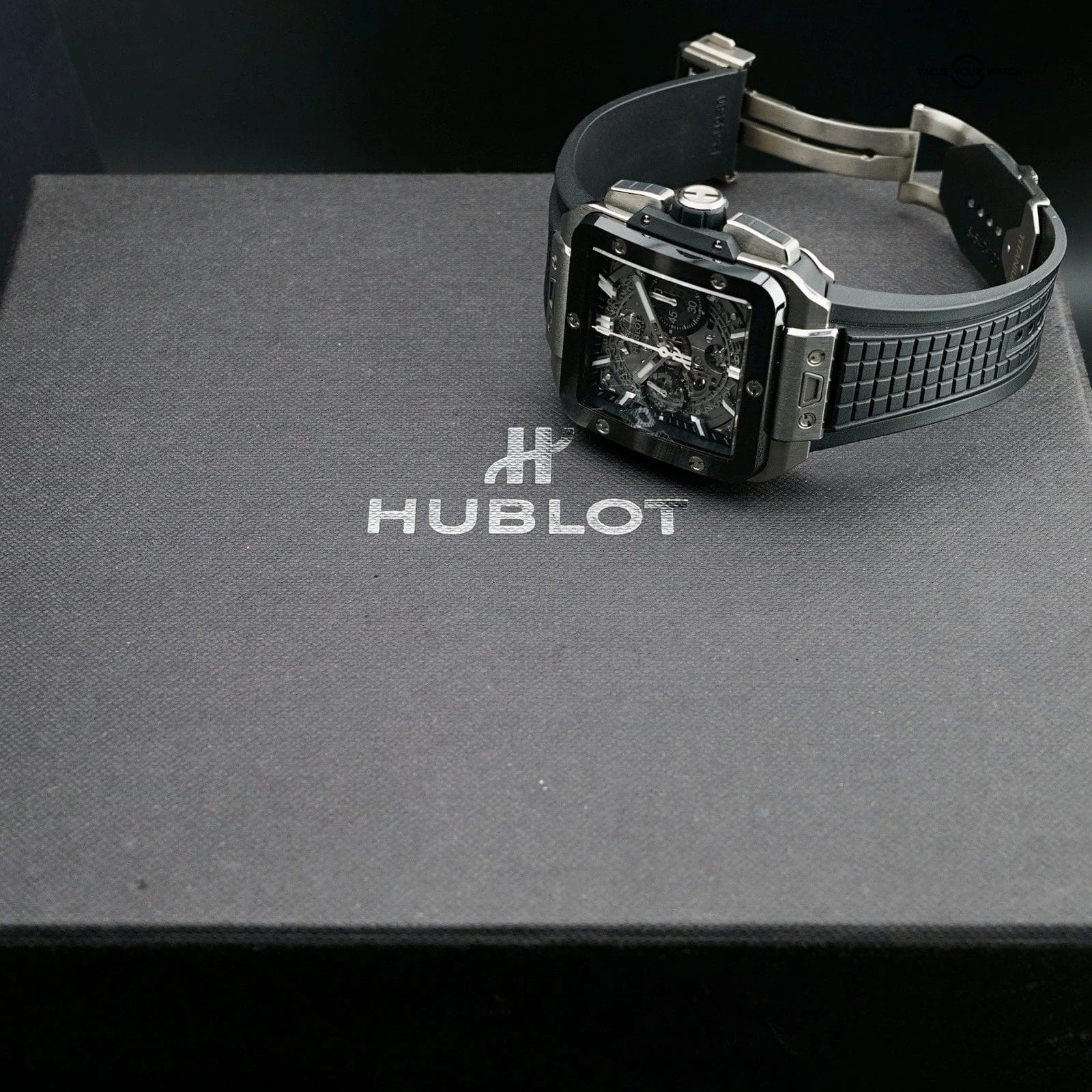 HUBLOT Square Bang Unico, Titanium Ceramic, 821.NM.0170.RX - Full Collector Set - Image 15
