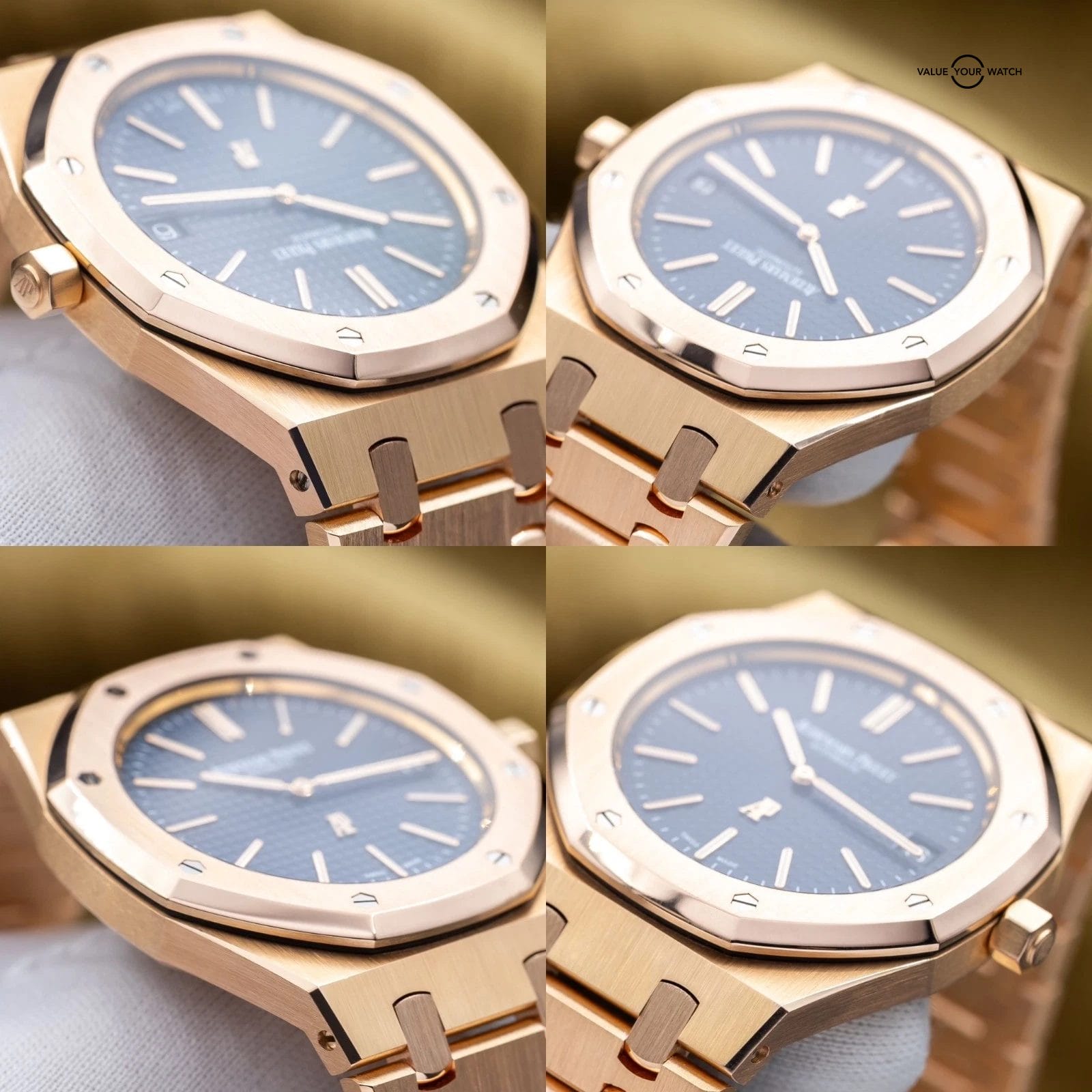 Audemars Piguet Royal Oak ‘Jumbo’ Rose Gold Non-Converted 39mm 15202OR Full Set - Image 10